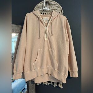 Aerie Half-Zip oversized Hoodie, NWOT, size S
